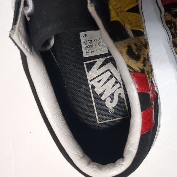 Vans - MULTI ANIMAL OLD SKOOL SHOES  women 7.5, men 6, Rasta/black. Sneakers - Picture 7 of 8